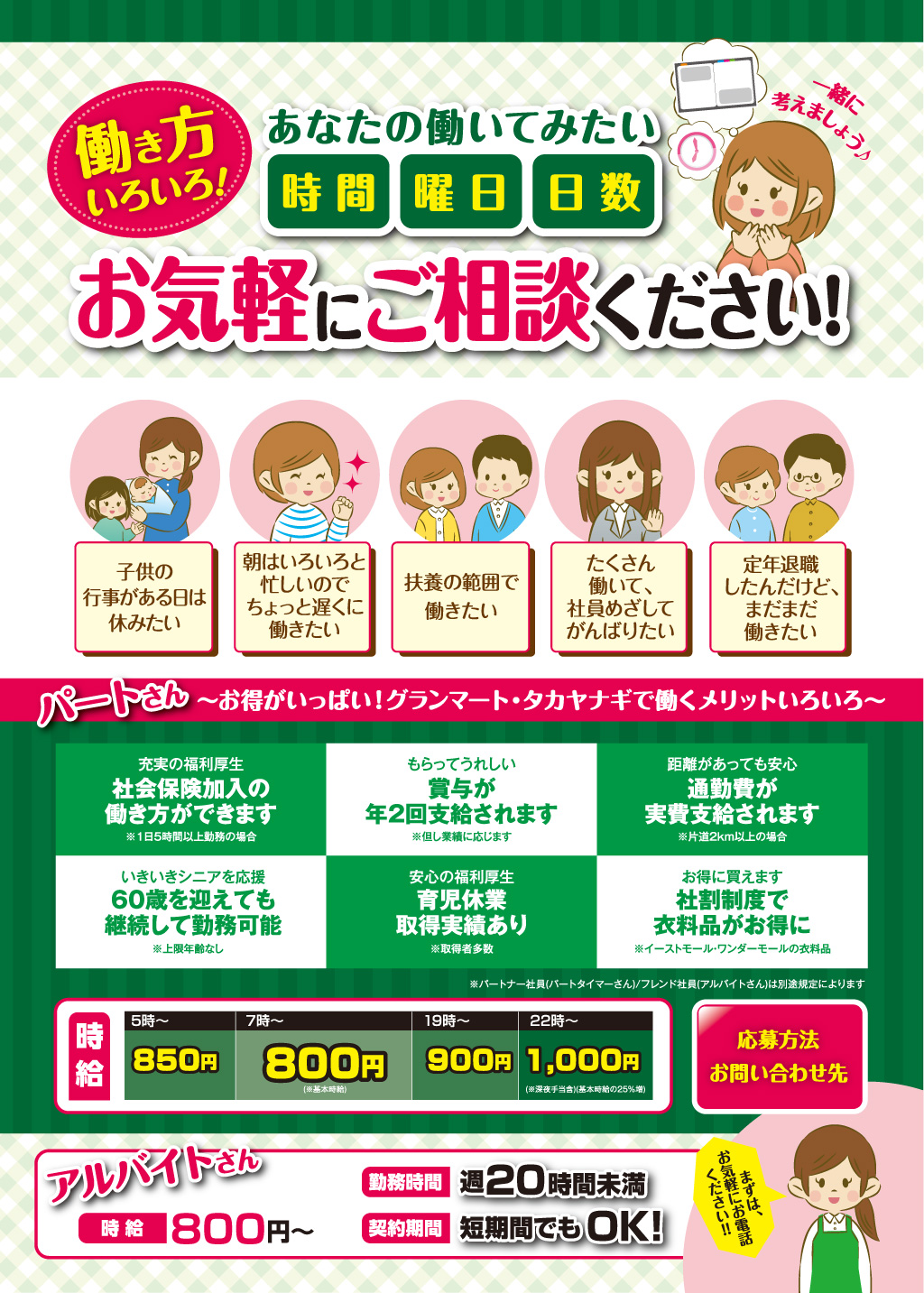 パートナー社員募集要項